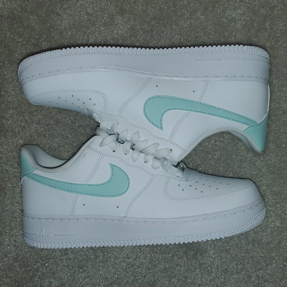 BOGO!!! Nike Air Force 1  '07 Triple White Jade Ice SneakeR Women's Size 10